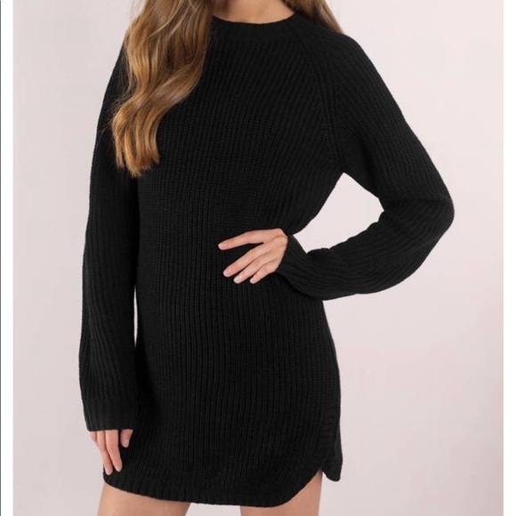 Dresses & Skirts - Black sweater dress